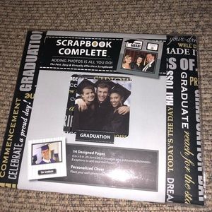 Graduation scrapbook complete